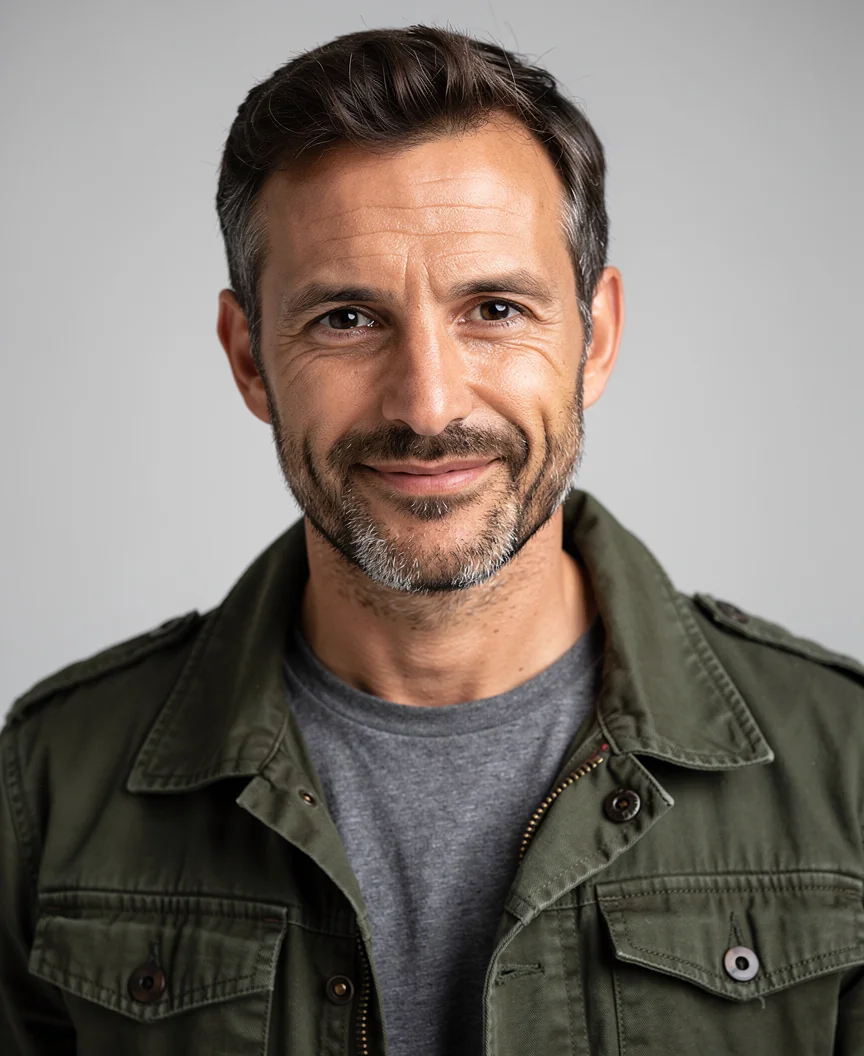 Portrait d'Alban Marchant, rédacteur de Cycles Labarquette